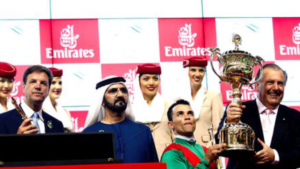 Graham Motion wins Dubai World Cup