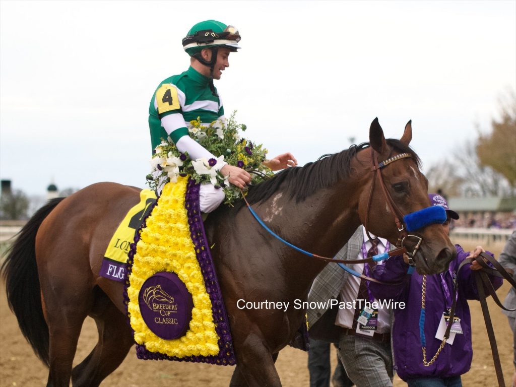 Flightline retires after winning the Breeders' Cup Classic, Courtney Snow, Past The Wire