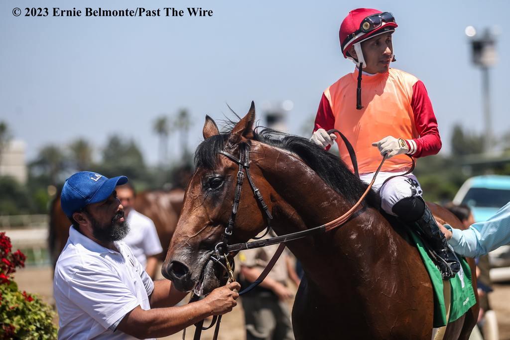 Mandella’s Brazilian-Bred Planetario Romps By 4 ½ Lengths In Grade III, $100,000 San Juan Capistrano Stakes As He Gets The Marathon 1 ¾ Mile Trip In 2:48.08. (Ernie Belmonte/Past The Wire) 