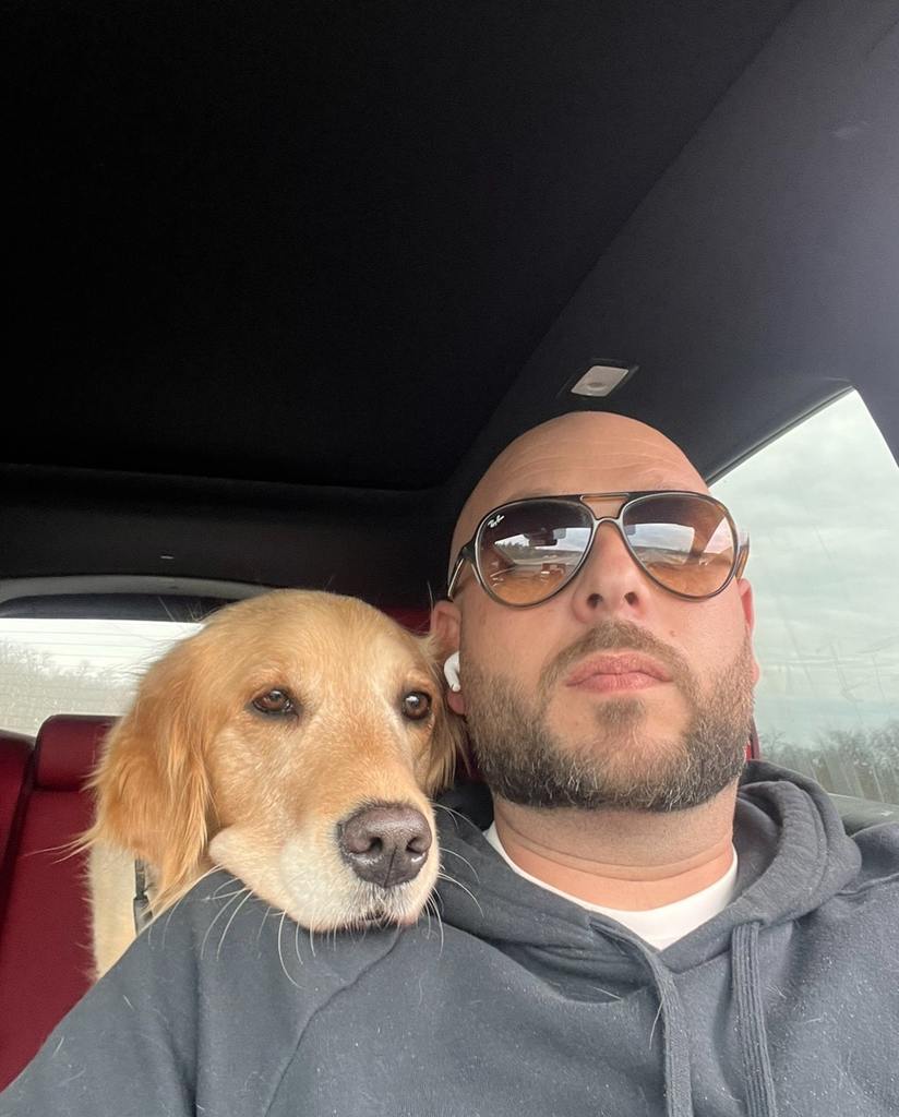 Steven Chircop and his dog, Bailey. (photo courtesy of Steven Chircop)