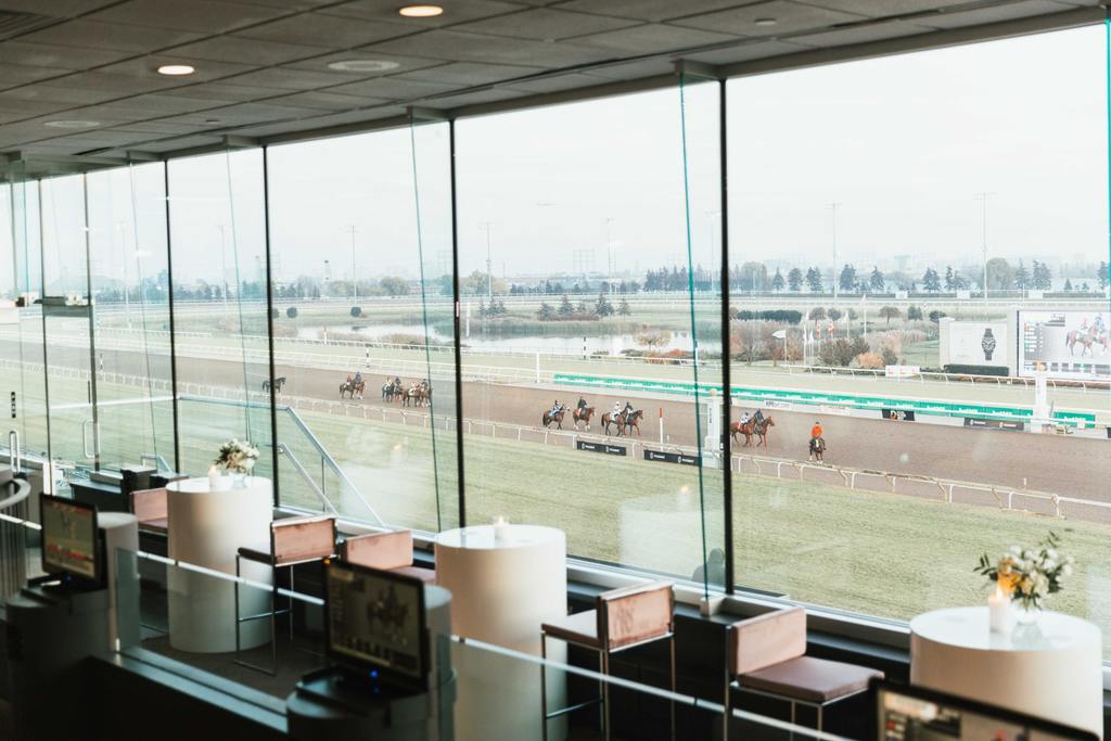 View from the new Turf Lounge. (Woodbine)