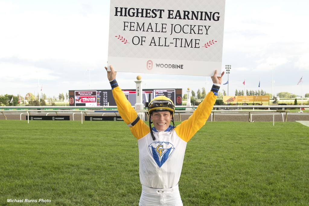 Wilson Honoured As Top Female Jockey - Past The Wire