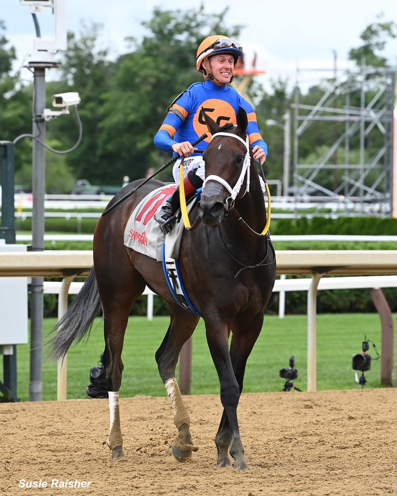 Davis, captured his first Schuylerville, said a sharp start made the difference for The Queens M G. (Susie Raisher)